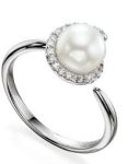 Fiorelli Gold – Diamond & Pearl Dress Ring