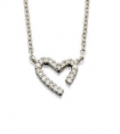Fiorelli Gold – Diamond Heart Pendant