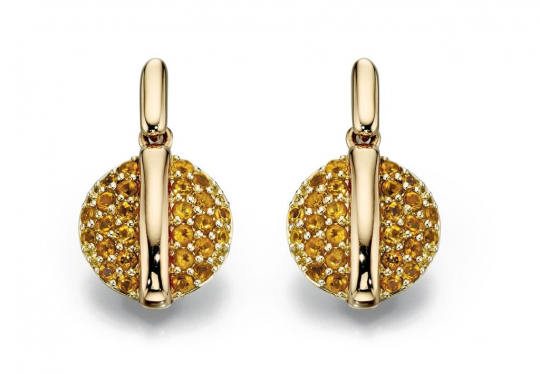 Fiorelli Gold – Citrine Earrings