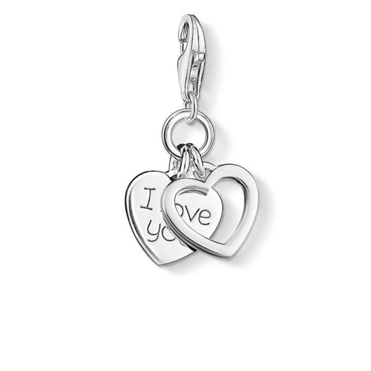 Thomas Sabo I Love You Hearts Charm