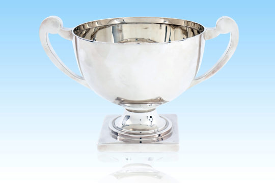 Sterling Silver Double-Handled Trophy