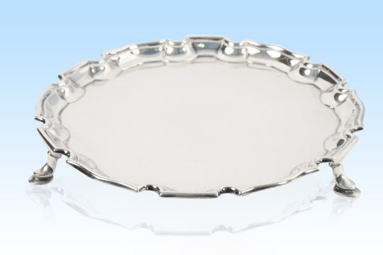 Sterling Silver 6″ Card Tray