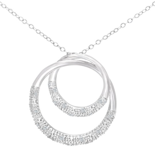 The Circle of Love Diamond Set Pendant