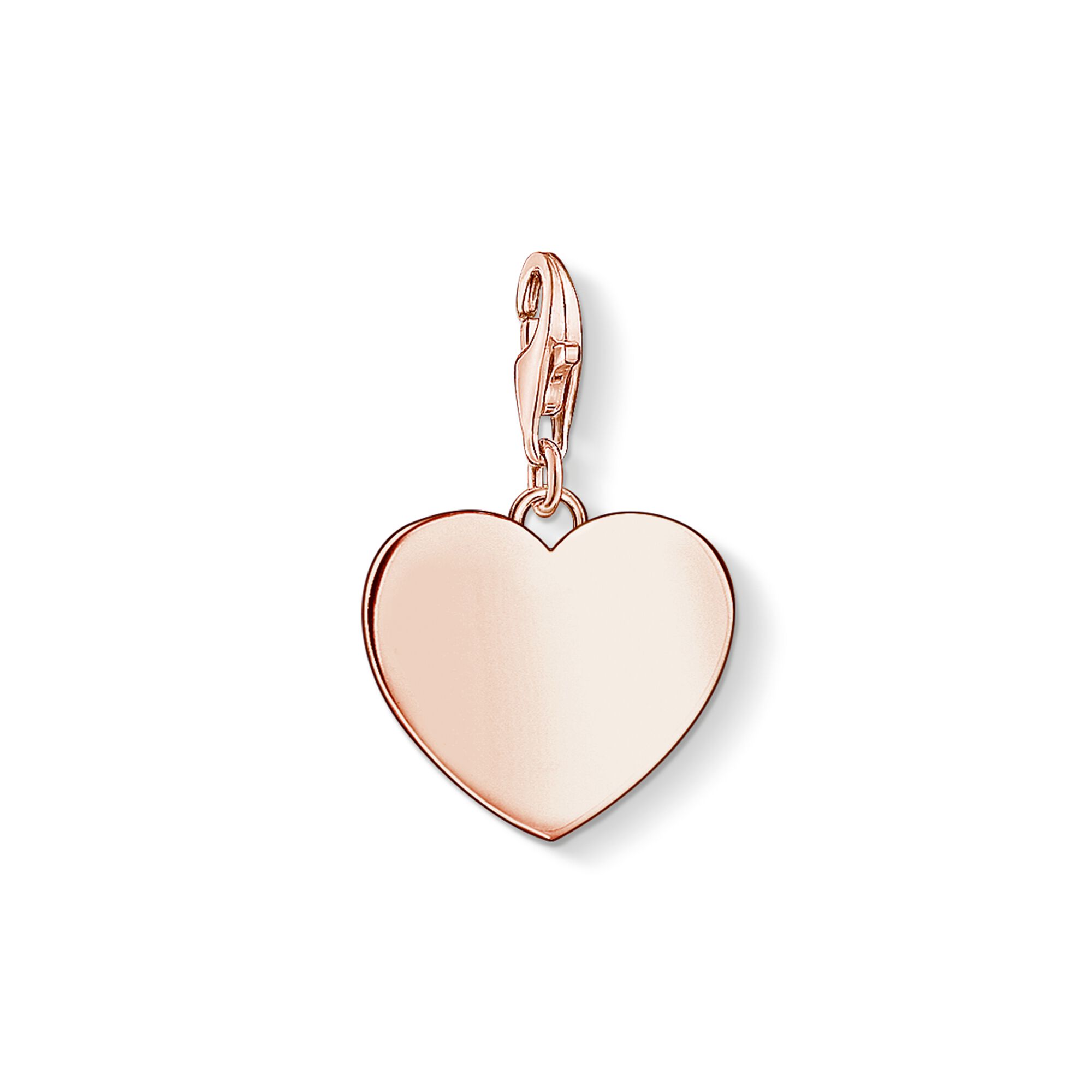 thomas sabo rose gold heart charm