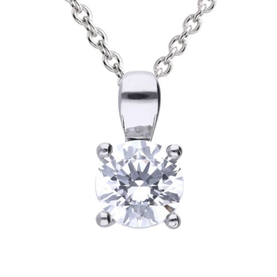 Diamonfire Four Claw 0.75ct Pendant