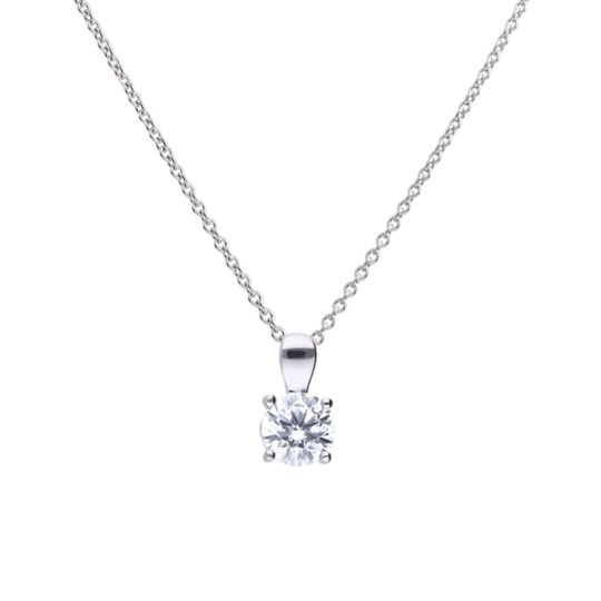 Diamonfire 1ct Four Claw Pendant