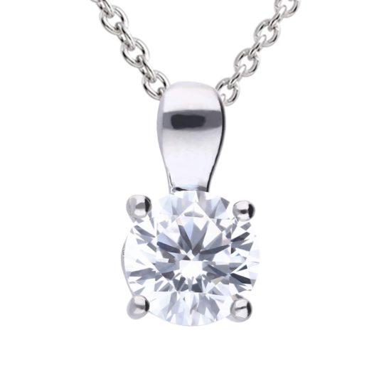 Diamonfire 1ct Four Claw Pendant