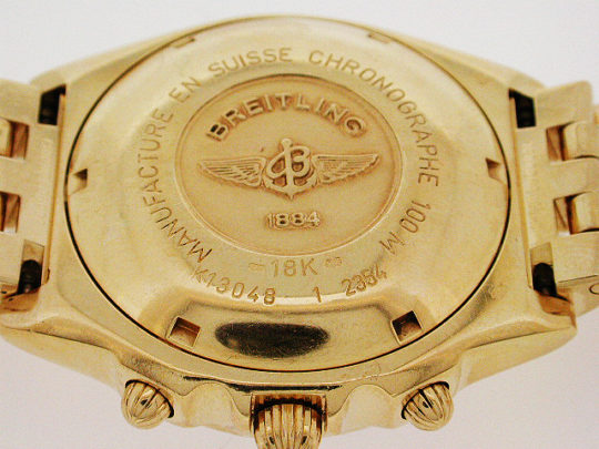 18K Breitling Chronomat