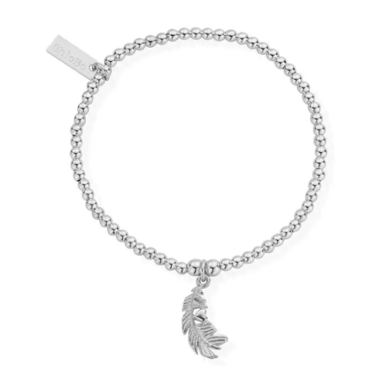 ChloBo Cute Heart In Feather Bracelet
