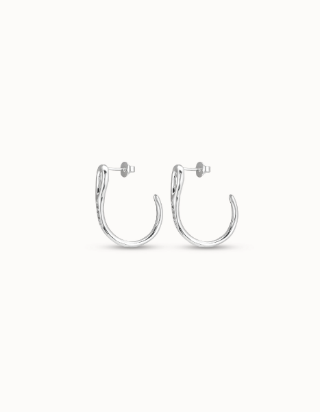 UNO de 50 Silver Needle Earrings