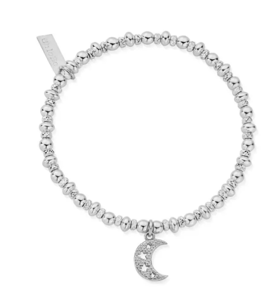 ChloBo Didi Sparkle Starry Moon Bracelet