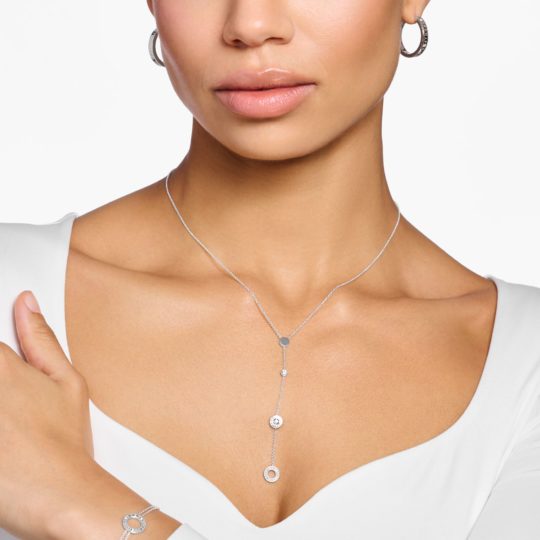 Thomas Sabo Circle Drop Necklace