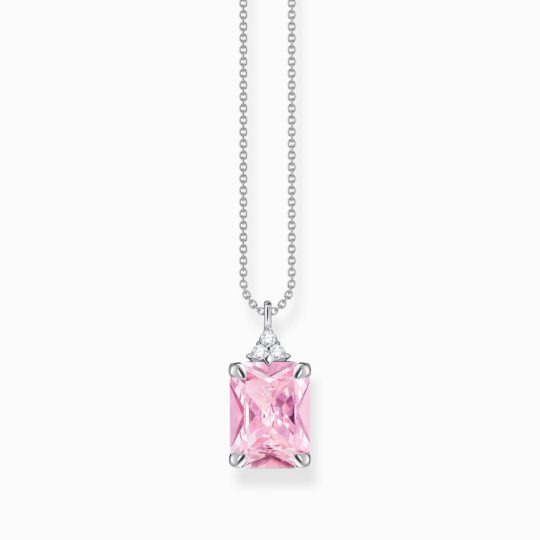 Thomas Sabo Necklace Pink Stone