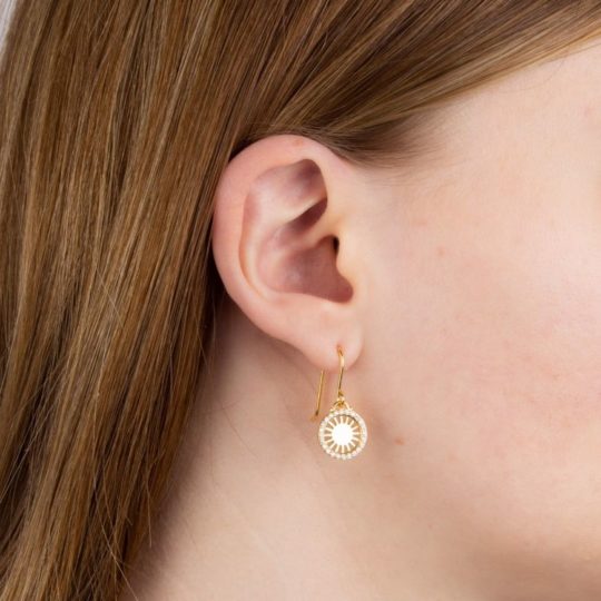 Fiorelli Gold Plated Drop Earrings