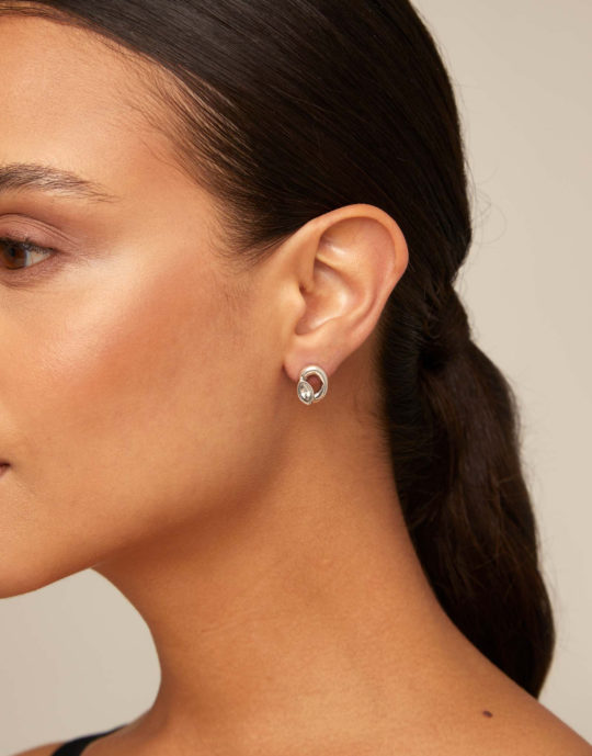 UNO de 50 Detail Crystal Earrings