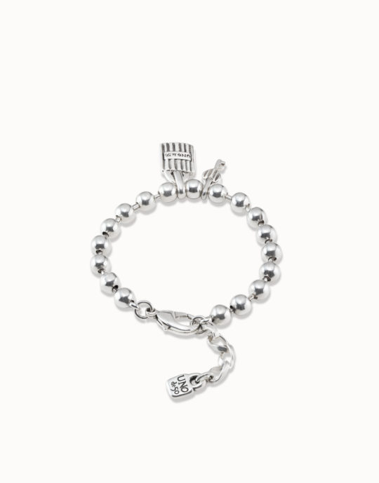 UNO de 50 Silver Key Bracelet