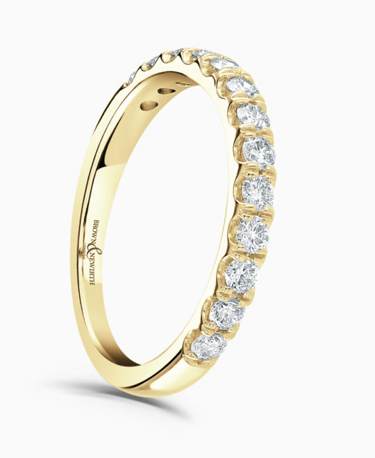 Brown & Newirth 18ct Yellow Gold Diamond Ring