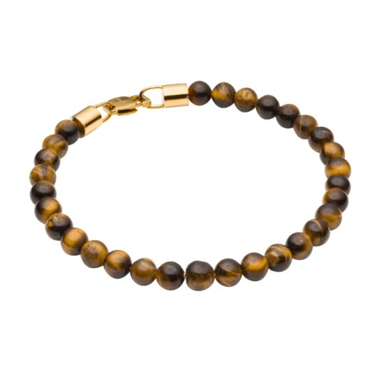 Fred Bennett Brown Tigers Eye Bracelet