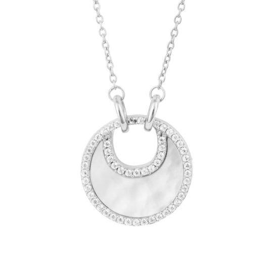 Fiorelli Crescent Mother of Pearl Necklace