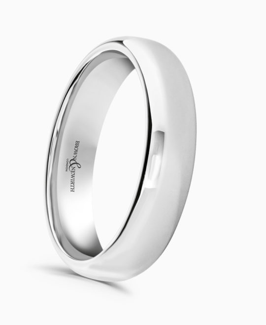Brown & Newirth Platinum Wedding Ring