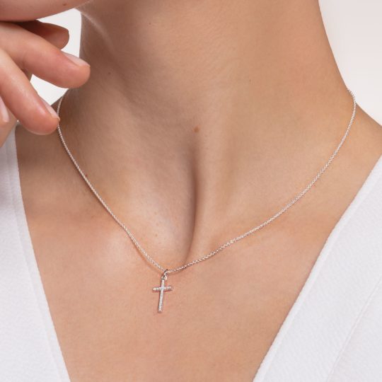 Thomas Sabo Pavé Cross Pendant