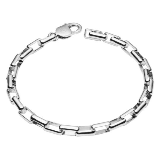 Fred Bennett Box Link Silver Bracelet