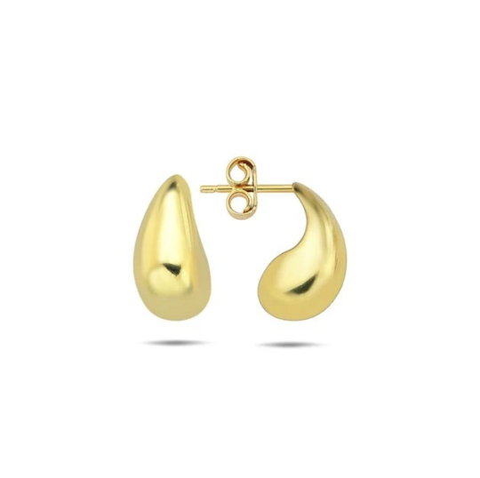 9ct Gold Teardrop Earrings