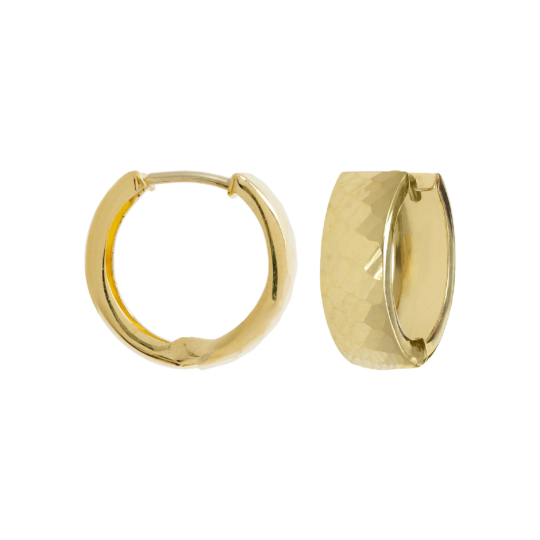 9ct Yellow Gold Huggie