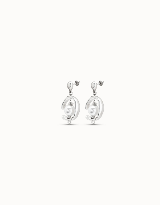 UNO de 50 Inorbit Pearl Earrings