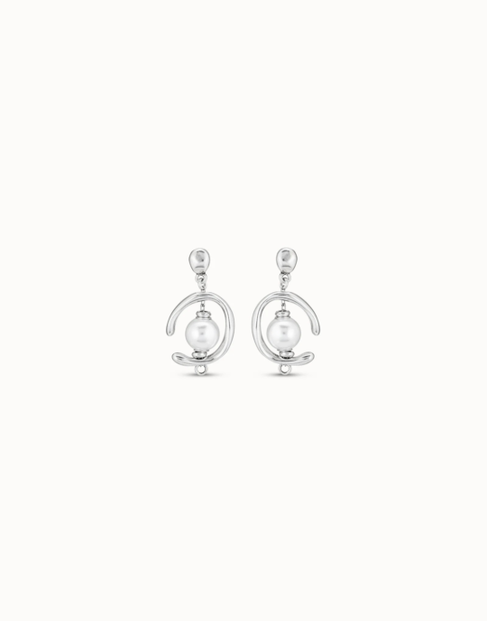 UNO de 50 Inorbit Pearl Earrings