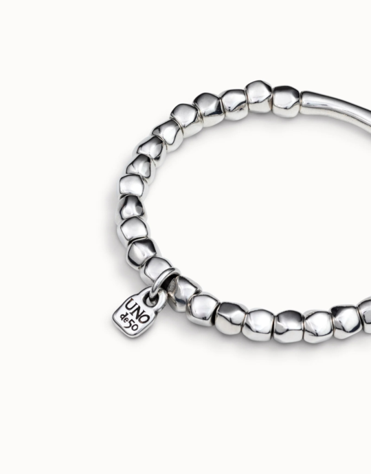 UNO de 50 Silver Coated Bracelet