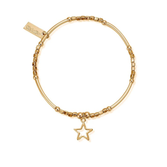 ChloBo Mini Noodle Open Star Bracelet