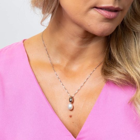 Fiorelli Freshwater Pearl Droplet Pendant