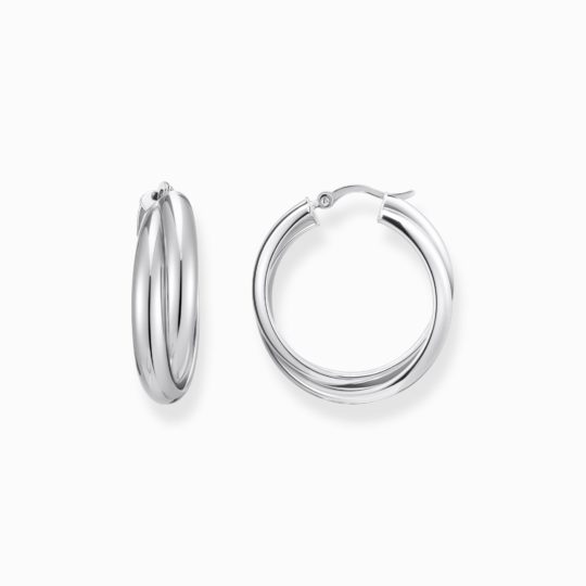 Thomas Sabo Silver Big Hoop Earrings