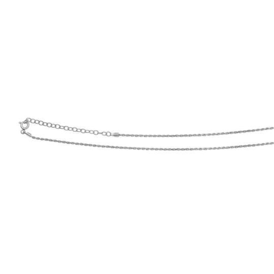 Elements Silver Corda Chain 41cm