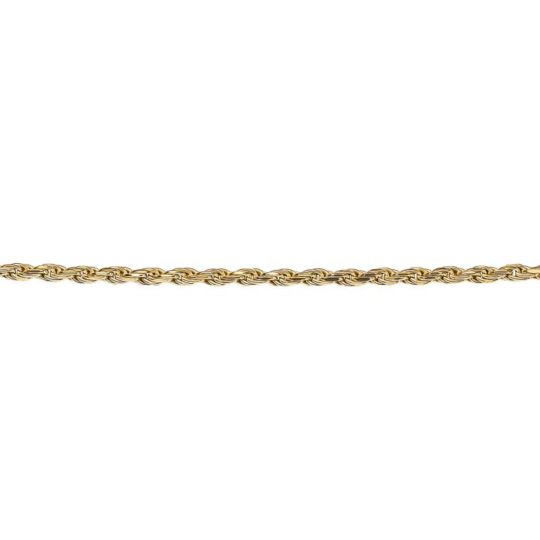 Elements Gold Plated Silver Corda Chain