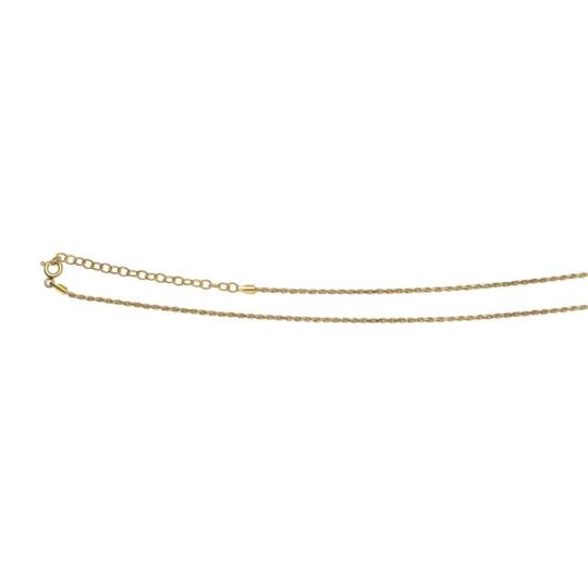 Elements Gold Plated Silver Corda Chain