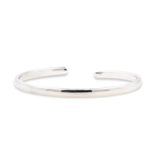 18ct White Gold Flexible Diamond Bangle